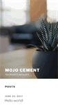Mobile Screenshot of mojocement.com